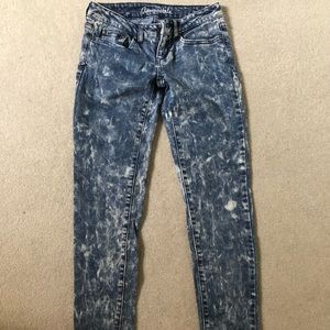 aeropostale lola jeggings, size 0